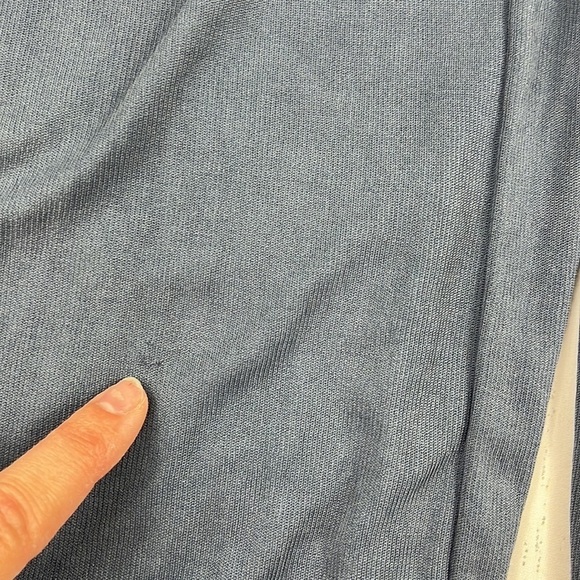 Audrey 3+1 Blue Modal Blend Pull On Wide Leg Boho Pants Womens Size S - Picture 12 of 13